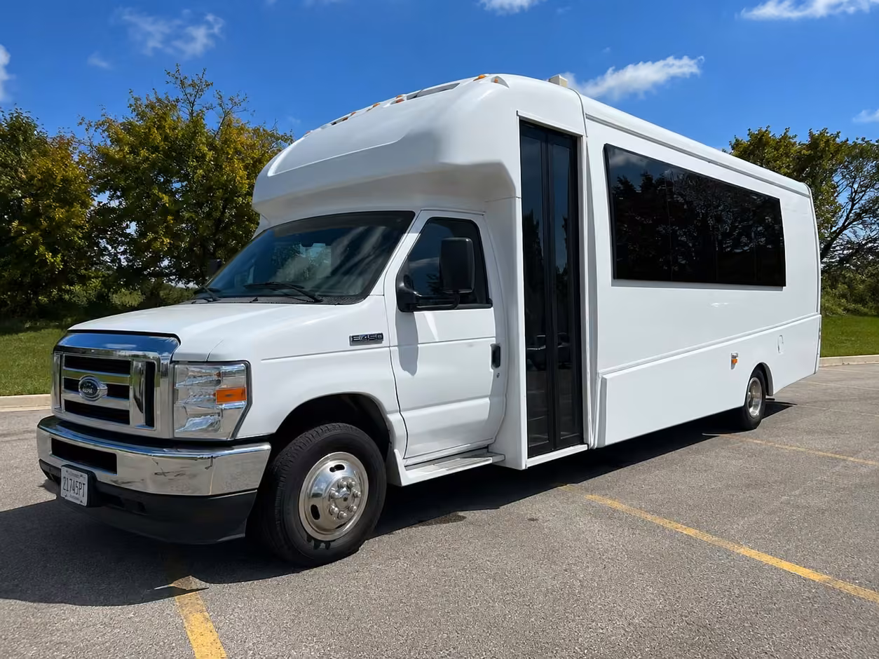 18 passenger party bus