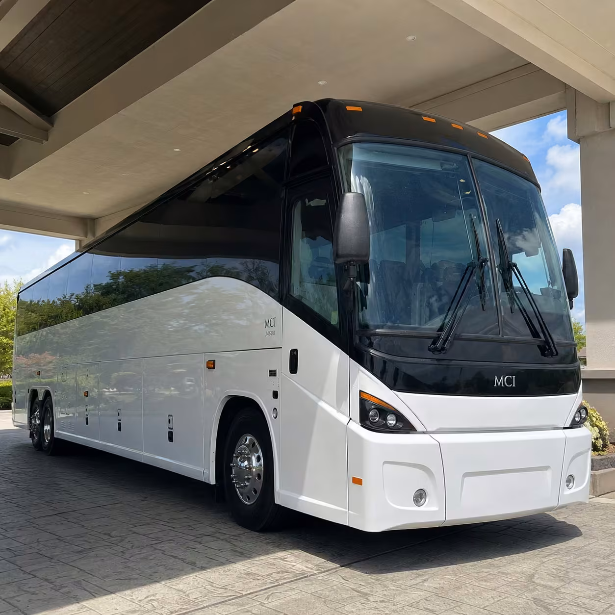 40 56 passenger charter bus
