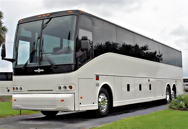 Shreveport 56 Passenger Charter Bus